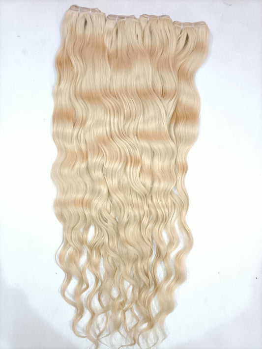 Blonde Wefted Hair | Blonde Wefted Hair Bundles |Gaurash Beauty Supply