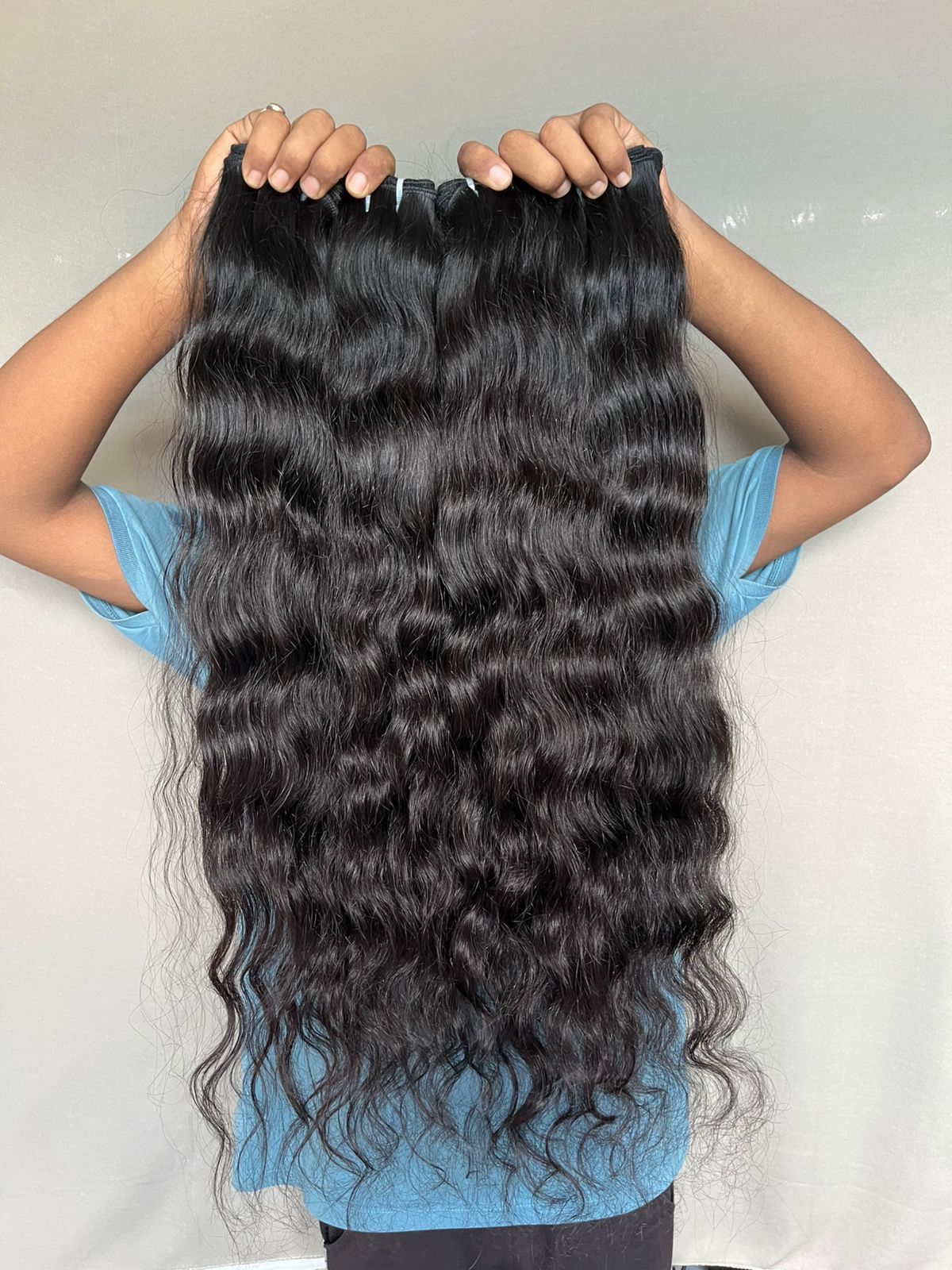 Indian Raw Curly Human Hair Bundles – 100% Unprocessed & Natural
