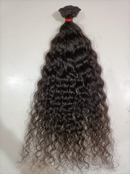 Deep Curly Indian Human Hair Bundles