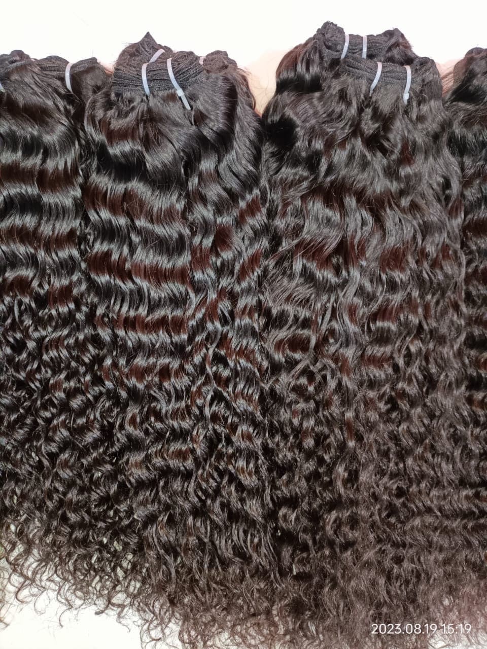 Deep Curly Indian Human Hair Bundles