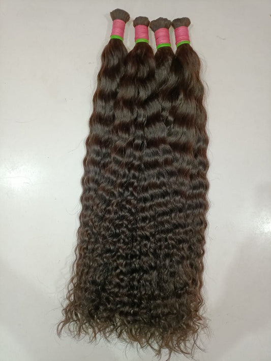Virgin Indian Curly Human Hair Bundles
