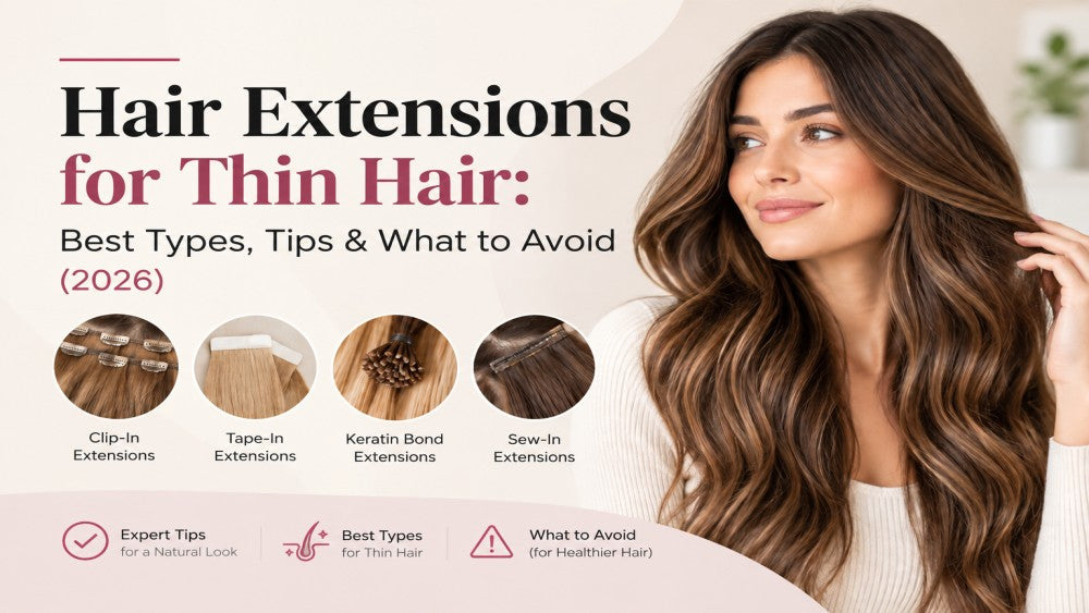 Hair Extensions for Thin Hair: Best Types, Tips & What to Avoid (2026)