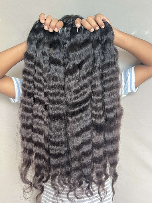 Discover the Beauty of Indian Raw Natural Curly Hair Bundles in Canada & USA