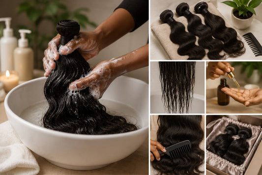 How to Properly Wash and Maintain Raw Hair Bundles for Longevity - Gaurash Beauty Supply