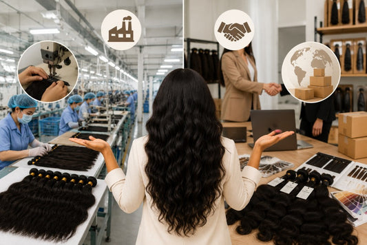 Direct Factory vs. Trading Company: Who is the Best Supplier for Your Hair Brand? - Gaurash Beauty Supply