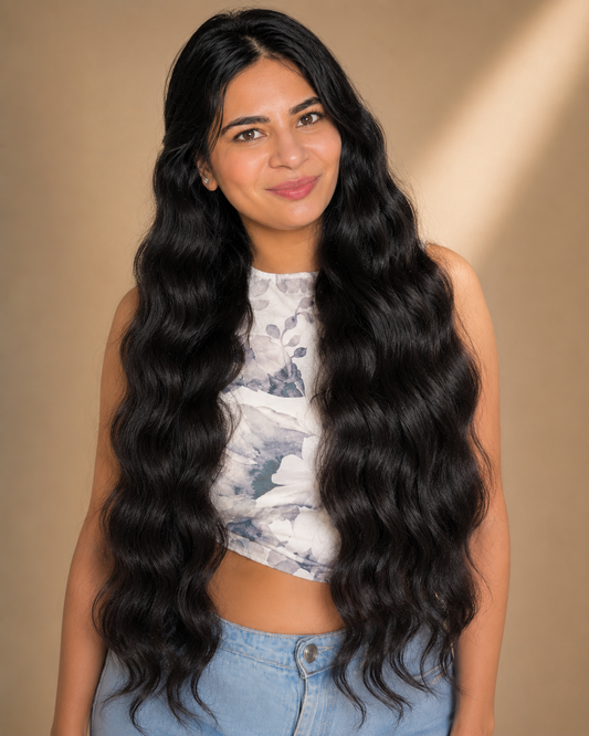 Indian Raw Wavy Hair Bundles