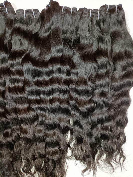 Indian Raw Wavy Hair Bundles