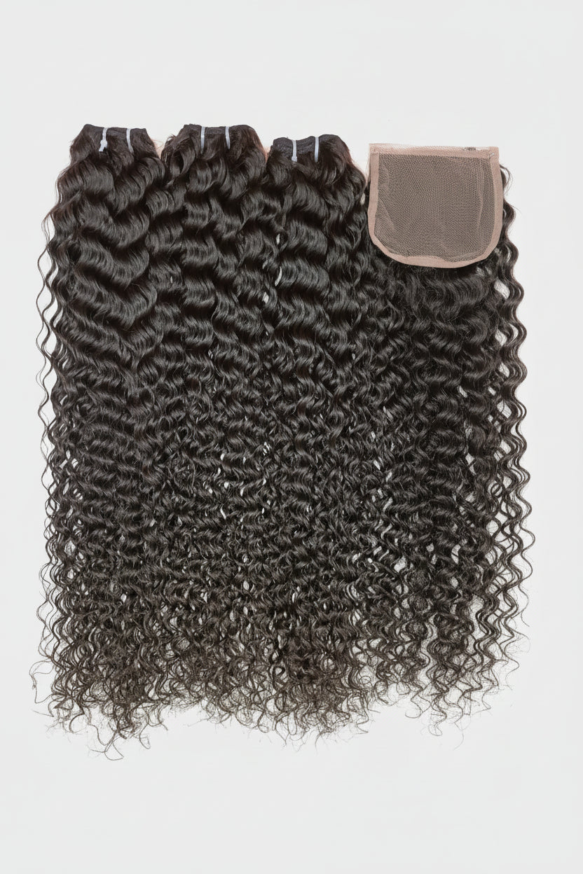 Raw Indian Deep Curly Hair