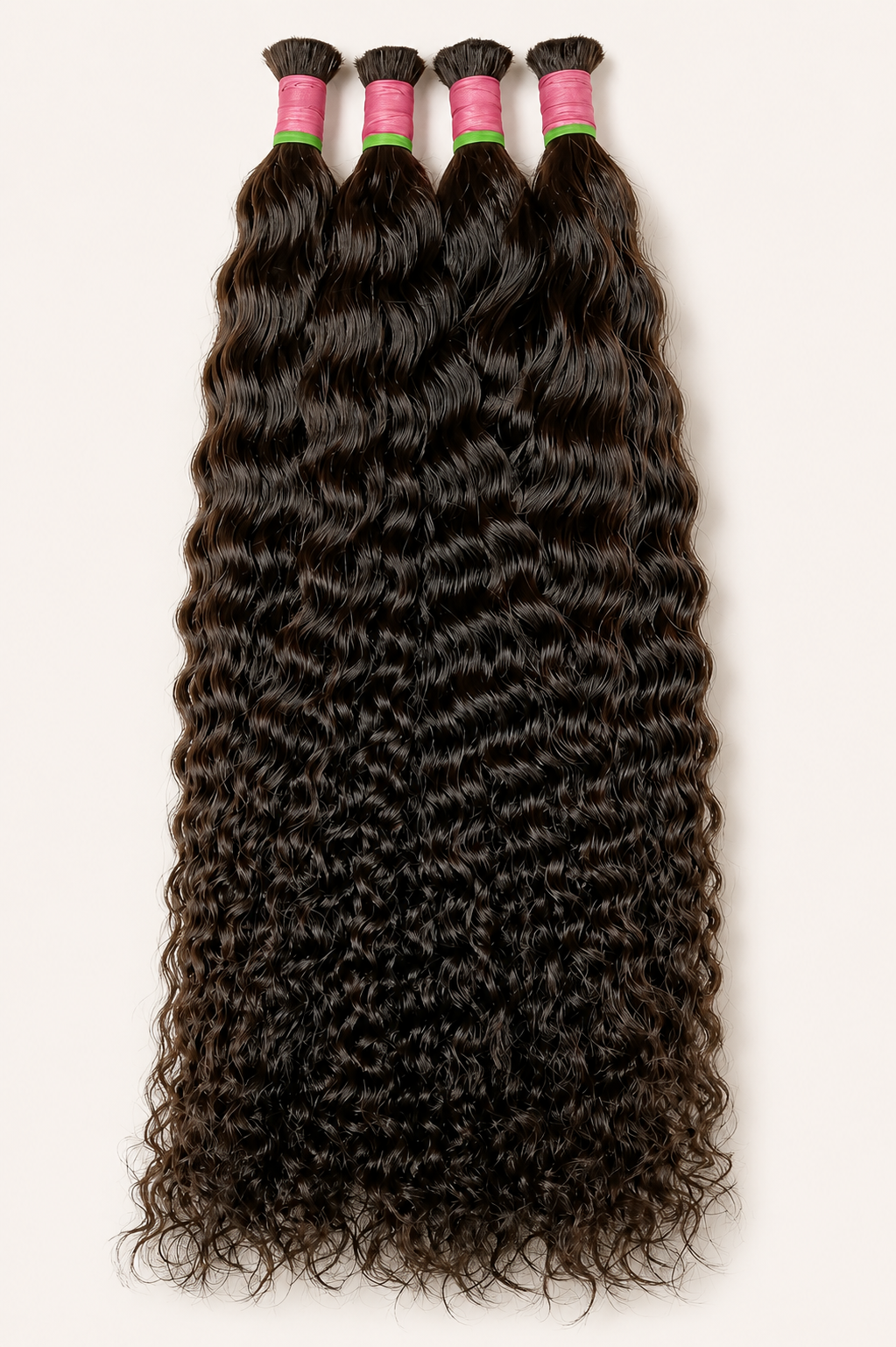 Deep Curly Bulk Human Hair