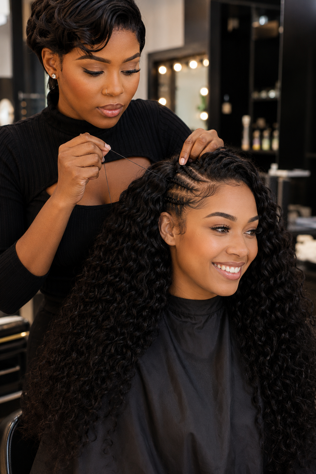 Luxury Deep Curly Hair Bundles