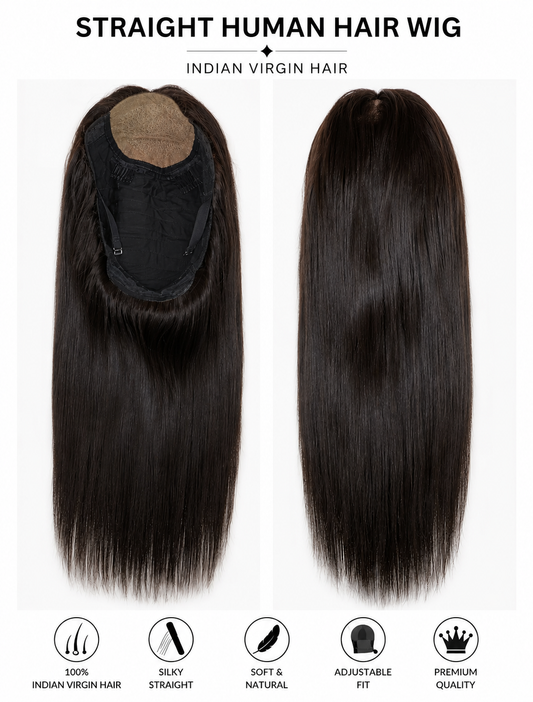 Raw Indian Straight Wig