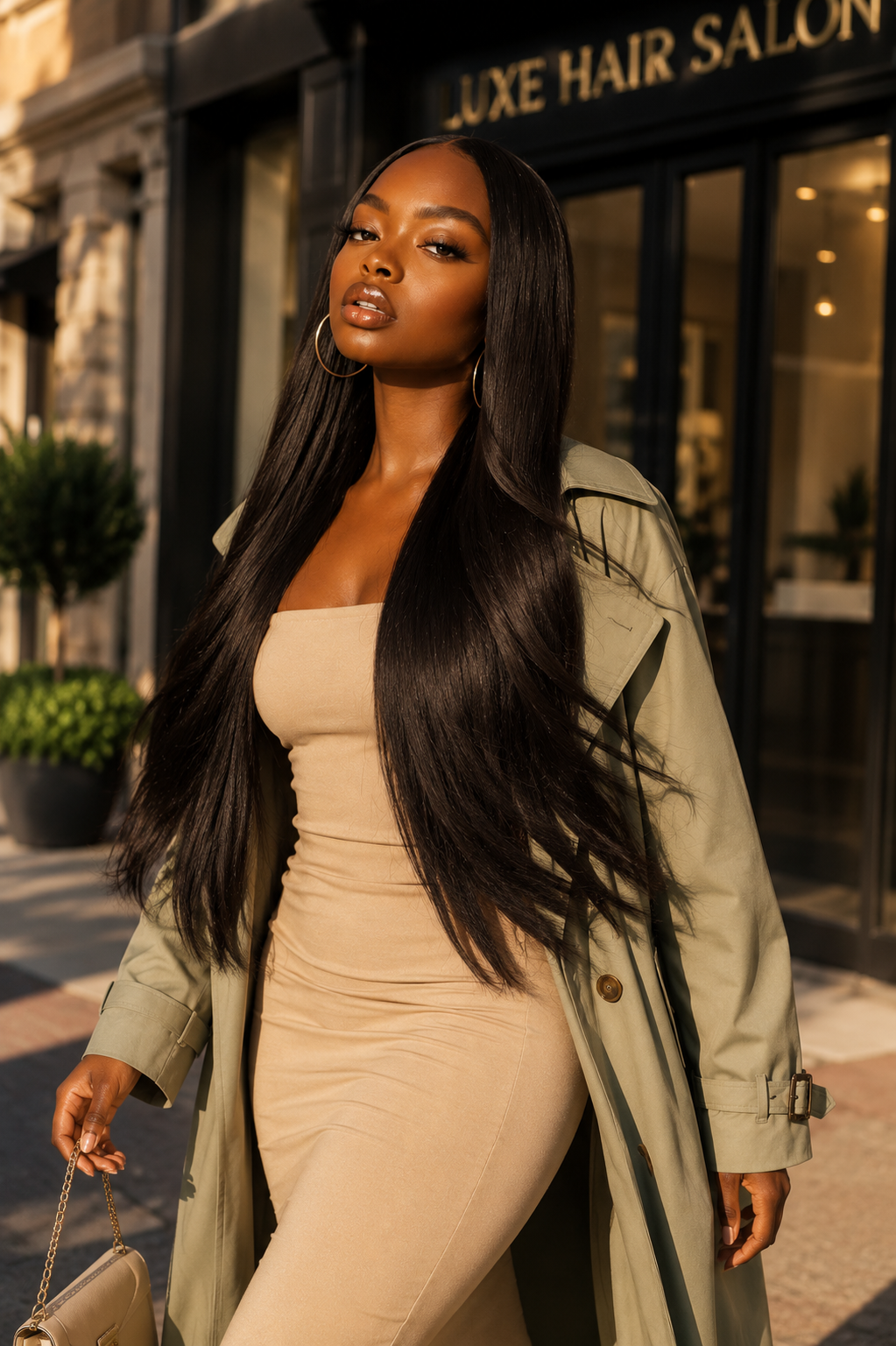 Straight Clip-In Extensions Human Hair