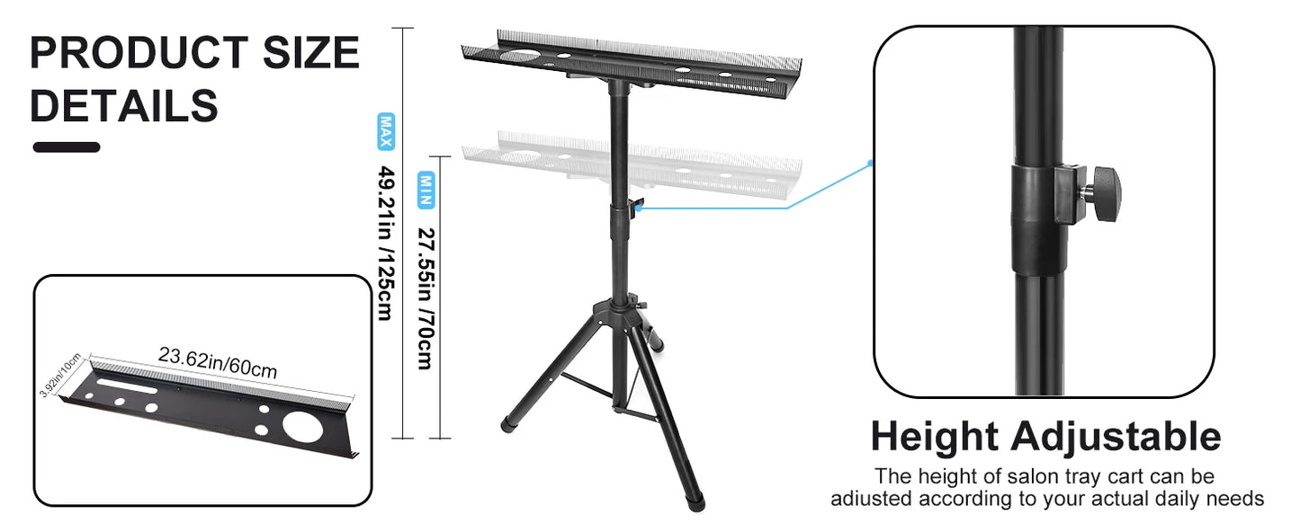 Hair Extensions Rack Holder for Salons Shop Barber Professional Wigs Display Rack Stand Hair Extensions Holder