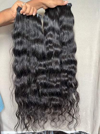 Indian Raw Curly Human Hair Bundles – 100% Unprocessed & Natural