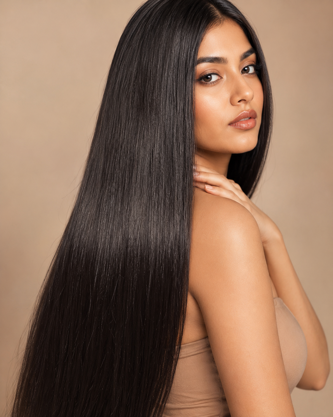 Gaurash Beauty Supply Remy Indian human hair I-tip extensions with micro link application, salon quality, 100g bundle.
