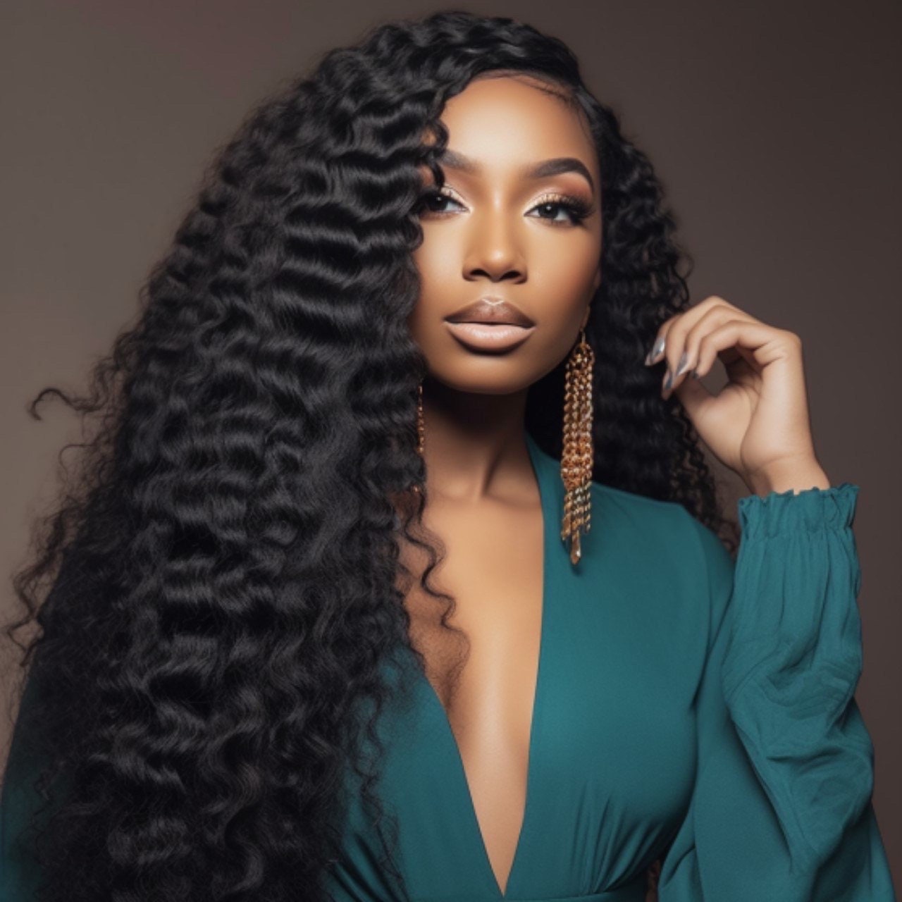 3 Bundle Deal – Indian Virgin Curly Human Hair Bundles | 100% Human Hair Extensions | Multi-Donor | Deep Curl Pattern | 14-30 Inch