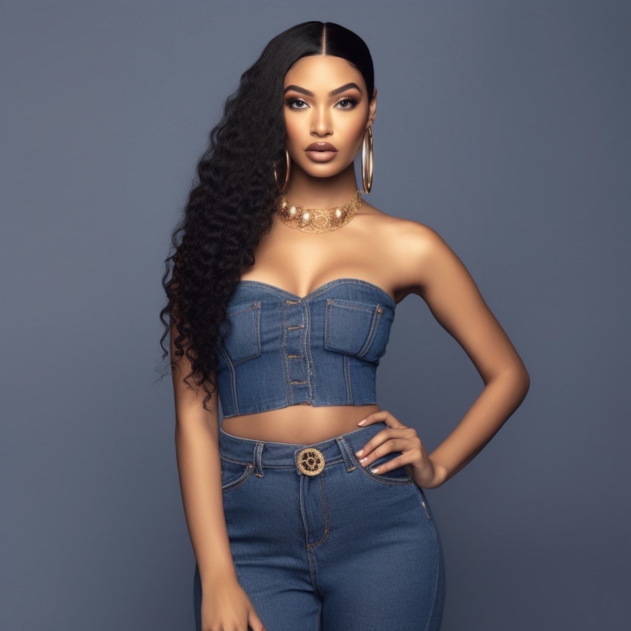 3 Bundle Deal – Indian Virgin Curly Human Hair Bundles | 100% Human Hair Extensions | Multi-Donor | Deep Curl Pattern | 14-30 Inch