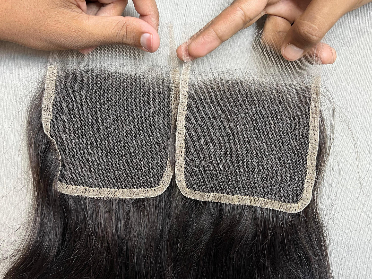 HD Lace Virgin Indian Hair Closure: Natural Wavy Hairpiece