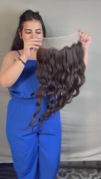 Indian virgin hair frontal