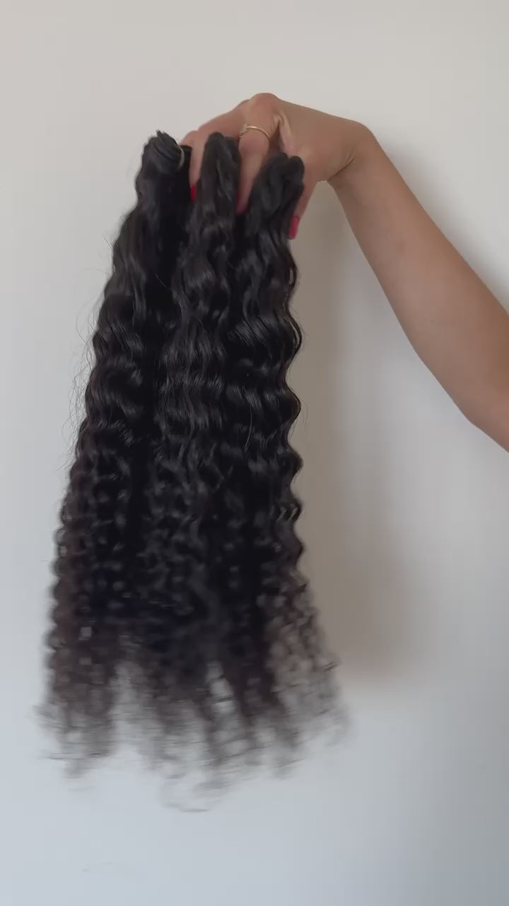 Deep Curly Virgin Hair | Deep Curly Bundles | Gaurash Beauty Supply