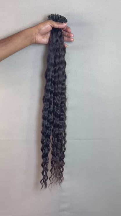 Indian Virgin Loose Curly Flat Tips
