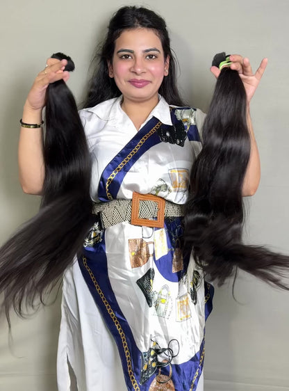 Virgin Indian bulk hair bundles