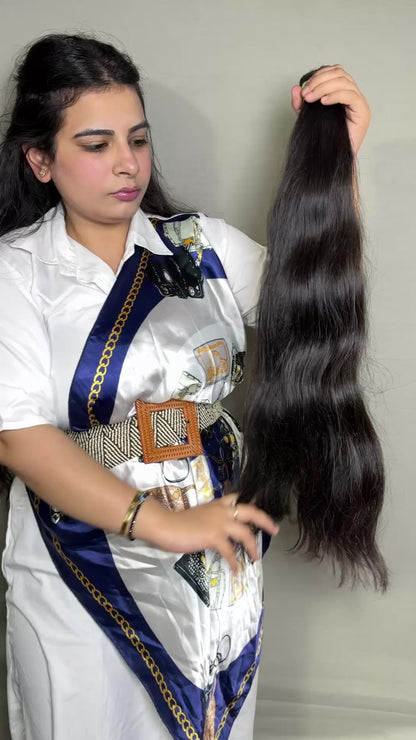 Virgin Indian bulk hair bundles